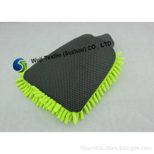 Chenille Microfiber Wash Mitt ,Easy Dusting Microfibre Supe